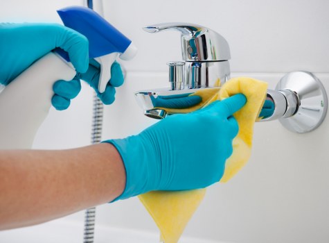 Routine home cleaning in Shepherdsbush with attention to kitchens and bathrooms