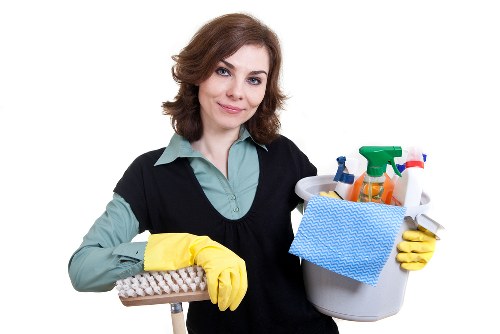 Domestic cleaning in a modern Shepherds Bush property