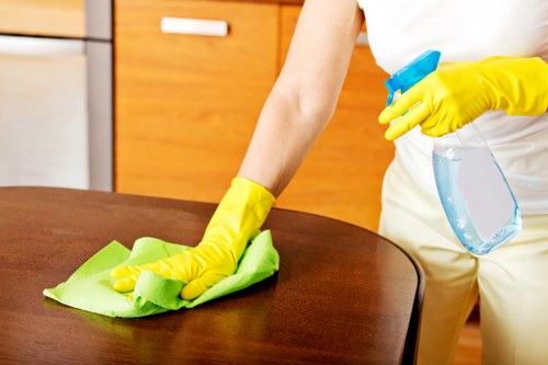 Mattress cleaning equipment used in a West London property